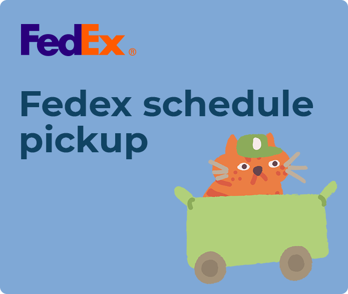 fedex schedule pickup